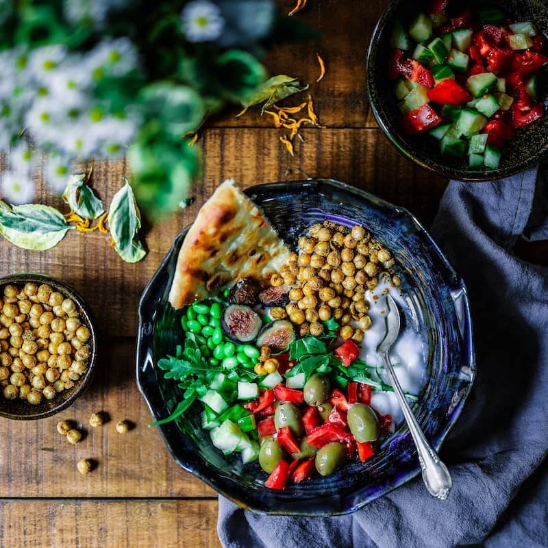Photho of beautifuly arrange food