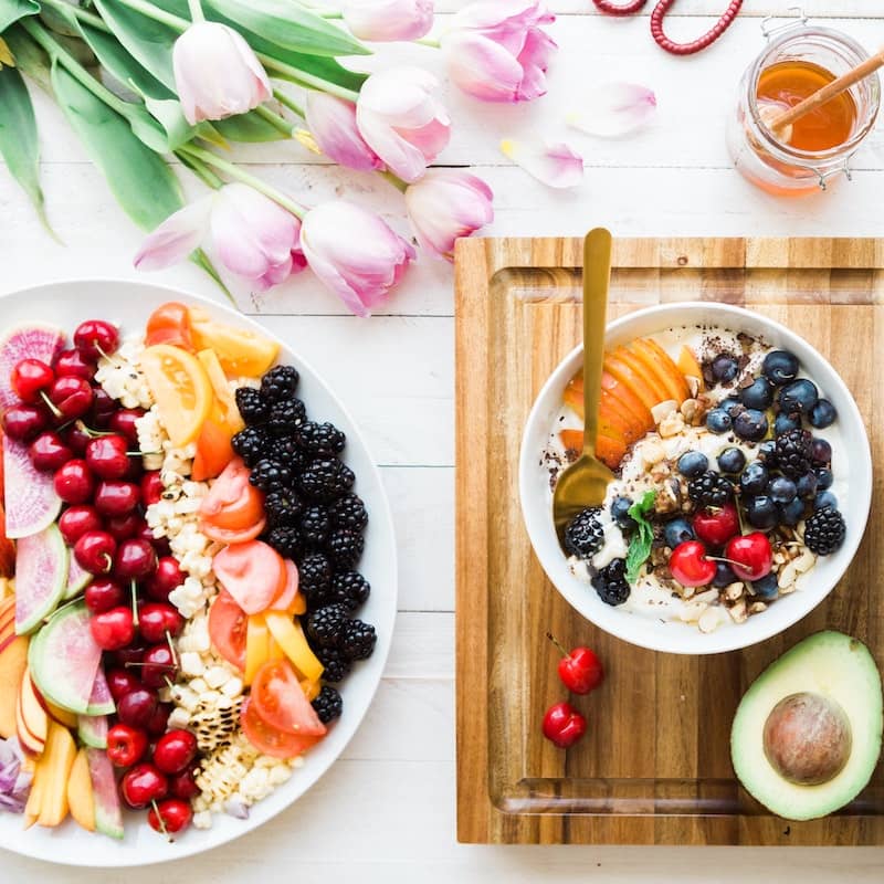 Photho of beautifuly arrange food